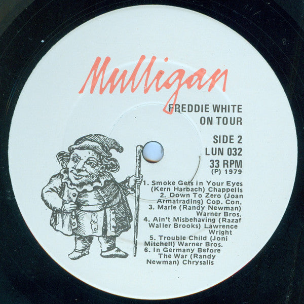 Freddie White : Recorded Live On Tour 1978 (LP,Album)