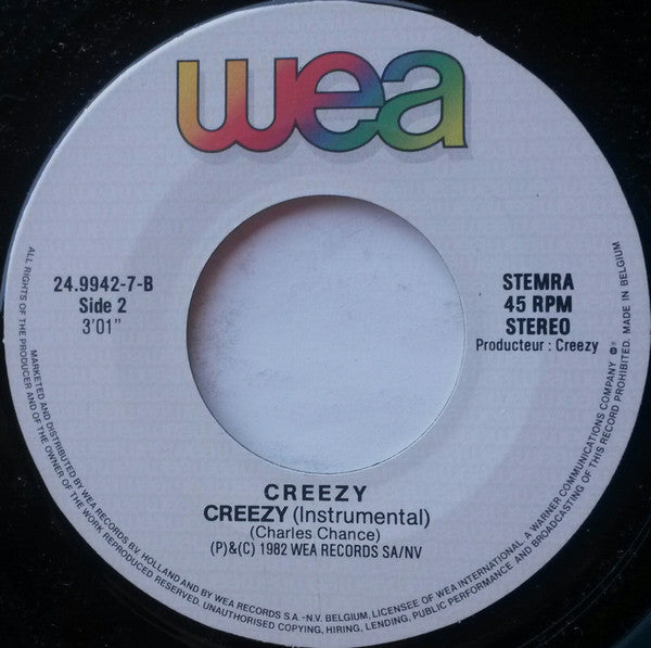 Creezy : Creezy (7",45 RPM,Single)
