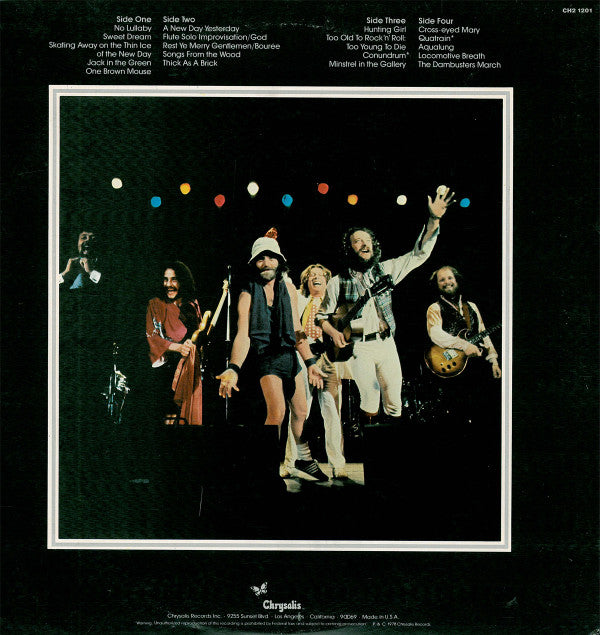 Jethro Tull : Live - Bursting Out (LP,Album)