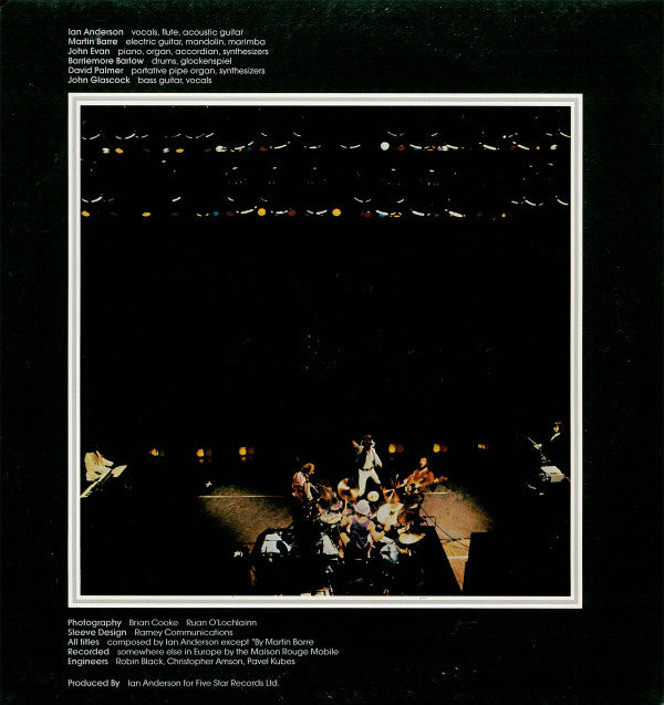Jethro Tull : Live - Bursting Out (LP,Album)