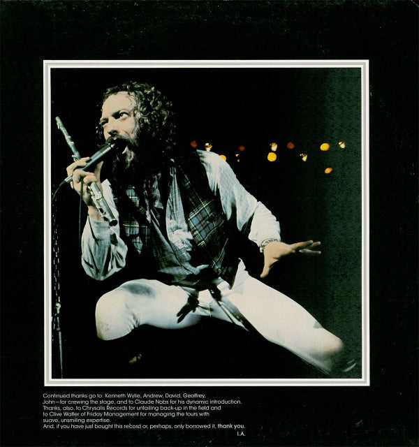 Jethro Tull : Live - Bursting Out (LP,Album)