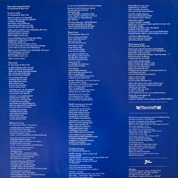 Golden Earring : Switch (LP,Album,Promo)