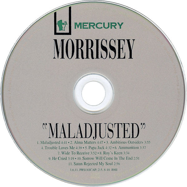 Morrissey : Maladjusted (Album)