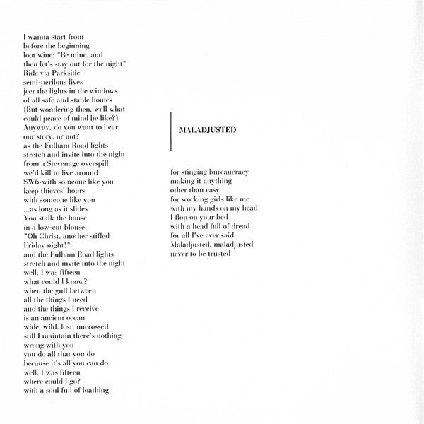 Morrissey : Maladjusted (Album)
