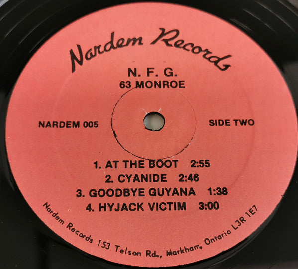63 Monroe : N.F.G. (12", EP)