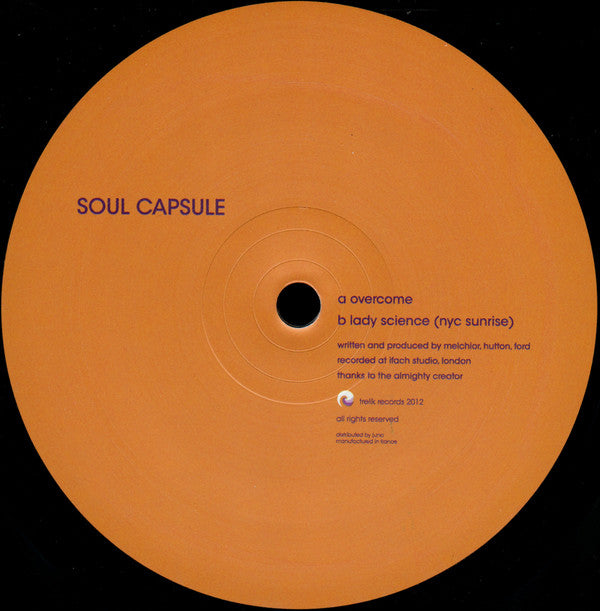 Soul Capsule : Overcome (12",45 RPM,Reissue)