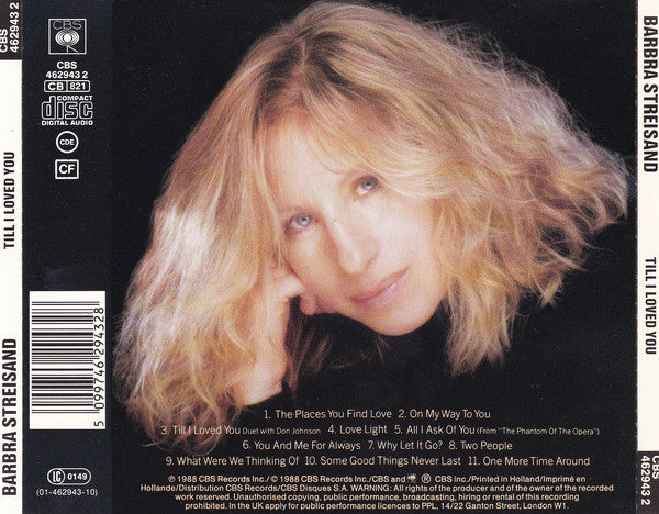 Barbra Streisand : Till I Loved You (Album)