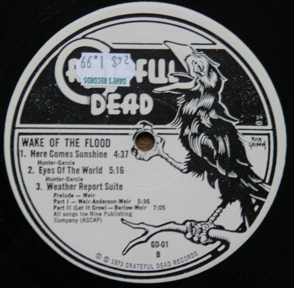 Grateful Dead, The : Wake Of The Flood (LP,Album)