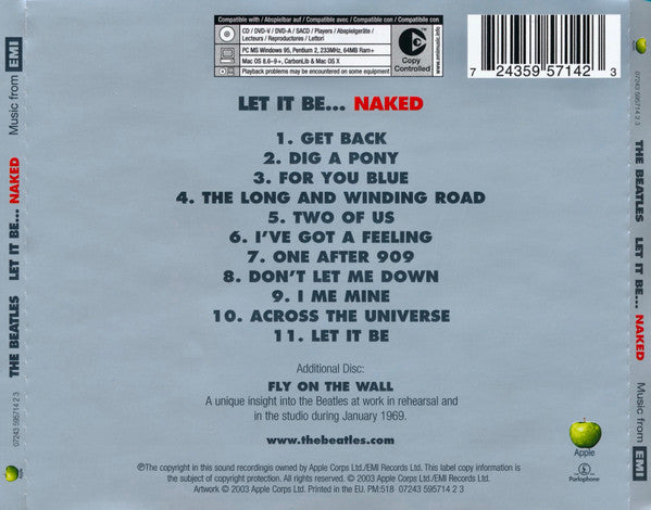 Beatles, The : Let It Be... Naked (Album,Copy Protected)