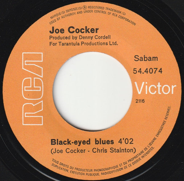 Joe Cocker : High Time We Went (7",45 RPM,Single)