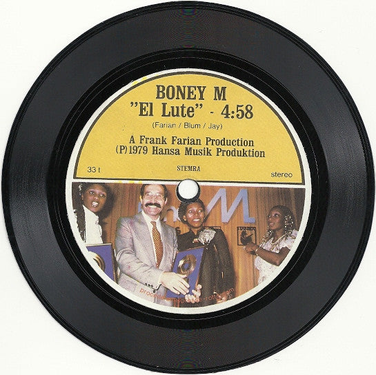 Boney M. : El Lute (5½",33 ⅓ RPM,Single Sided,Promo)