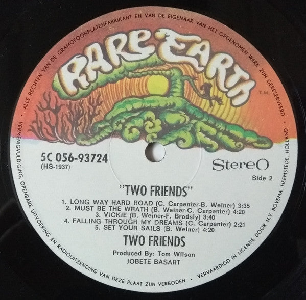 Two Friends (4) : Two Friends (LP, Album)
