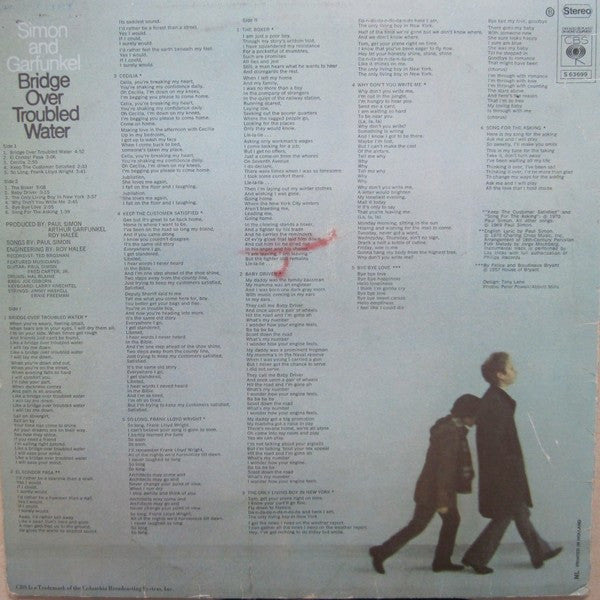 Simon & Garfunkel : Bridge Over Troubled Water (LP,Album,Reissue,Stereo)