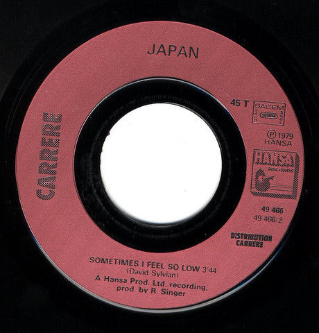 Japan : Adolescent Sex (7",45 RPM,Single)