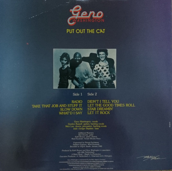 Geno Washington : Put Out The Cat (LP,Album)
