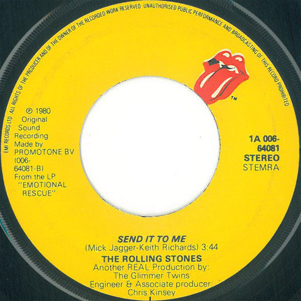 Rolling Stones, The : She's So Cold (7",45 RPM,Single)