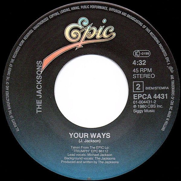 Jacksons, The : State Of Shock (7",45 RPM,Single,Stereo)