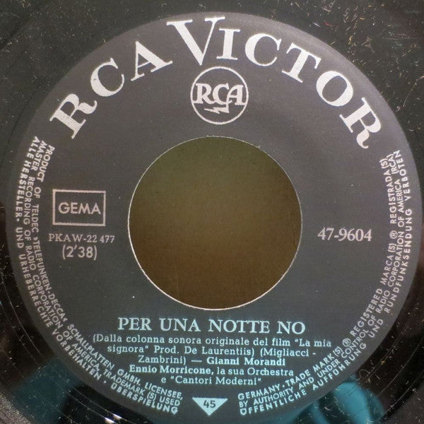 Gianni Morandi : Non Son Degno Di Te \ Per Una Notte No (7",Single,45 RPM)