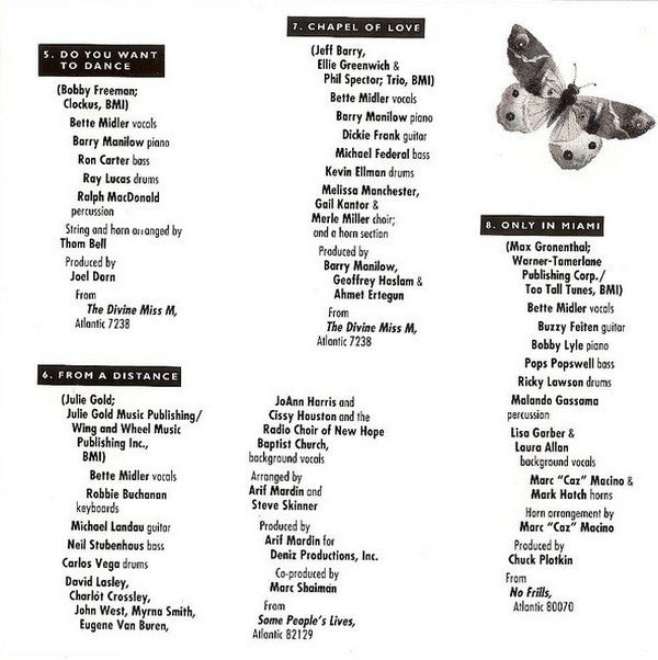 Bette Midler : Experience The Divine (Greatest Hits) (Compilation,Remastered,Stereo)