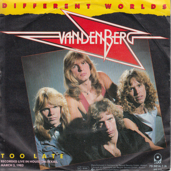 Vandenberg : Different Worlds (7",45 RPM,Single)