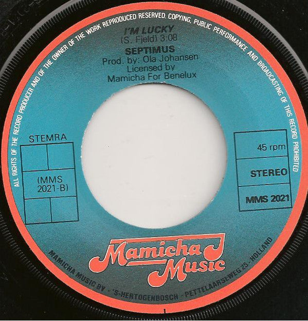 Septimus (2) : Keep Searchin' (7",45 RPM)