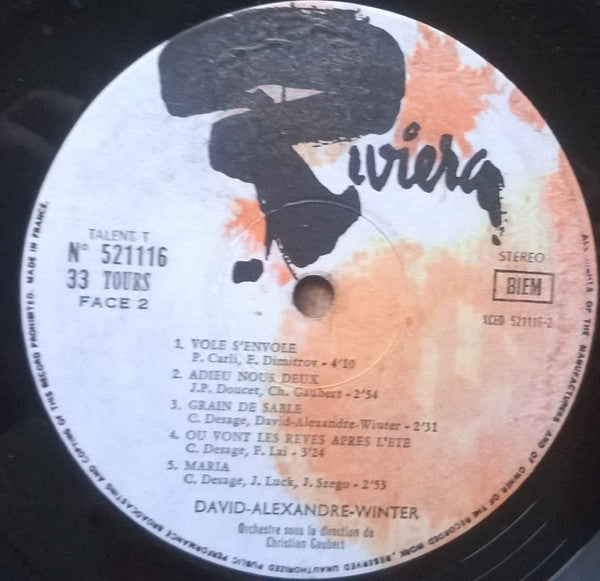 David Alexandre Winter : Oh Lady Mary (LP,Album,Stereo)