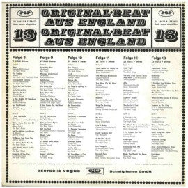 Various : Original Beat Aus England 13. Folge (LP,Compilation)