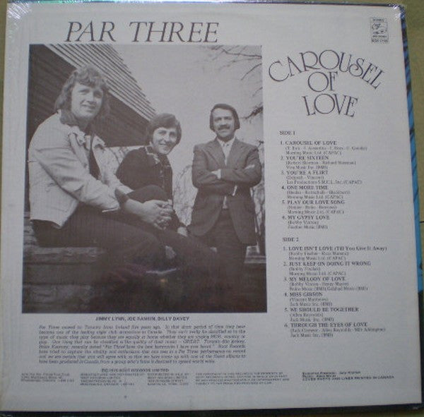 Par Three : Carousel Of Love (LP, Album)
