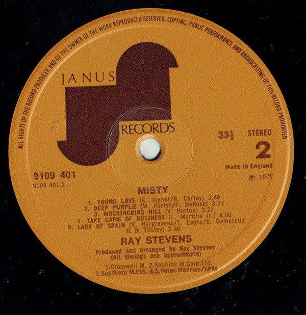 Ray Stevens : Misty (LP,Album)
