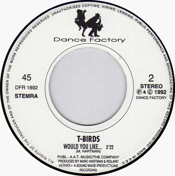 T-Birds : The Radetzky House March (7",45 RPM,Single)