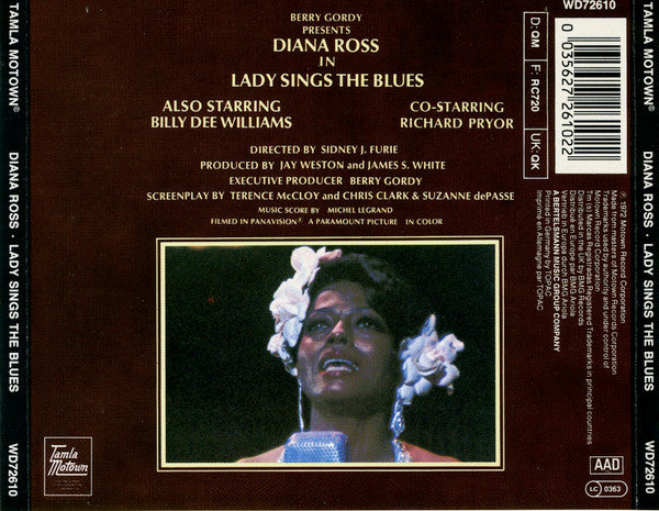 Diana Ross : Lady Sings The Blues (Original Motion Picture Soundtrack) (Album,Reissue,Repress)