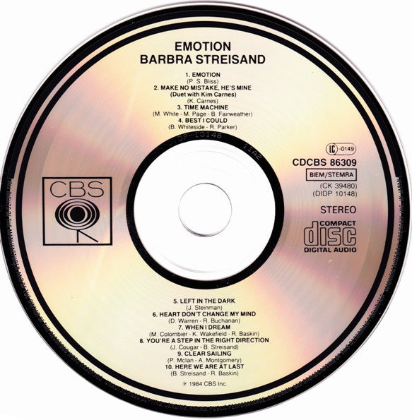 Barbra Streisand : Emotion (Album)