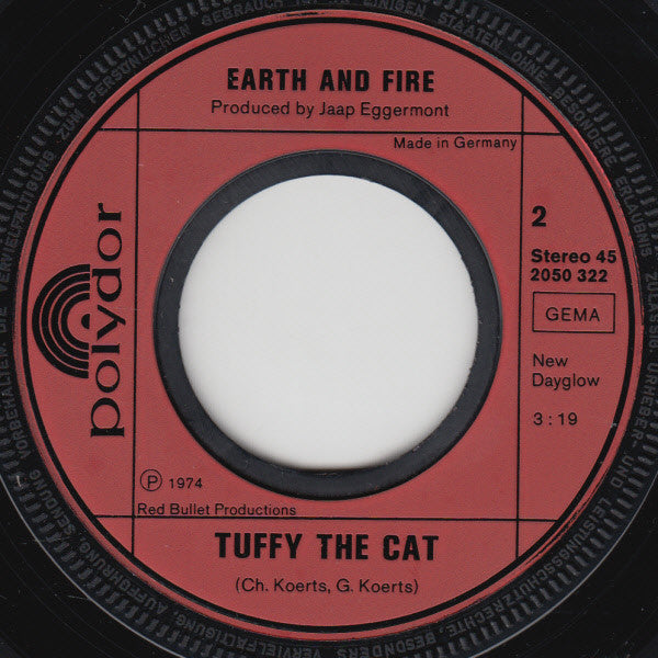 Earth And Fire : Love Of Life (7",Single,45 RPM)