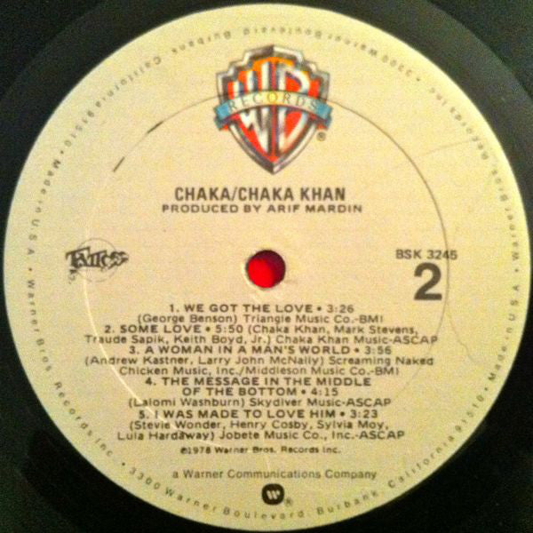 Chaka Khan : Chaka (LP,Album)