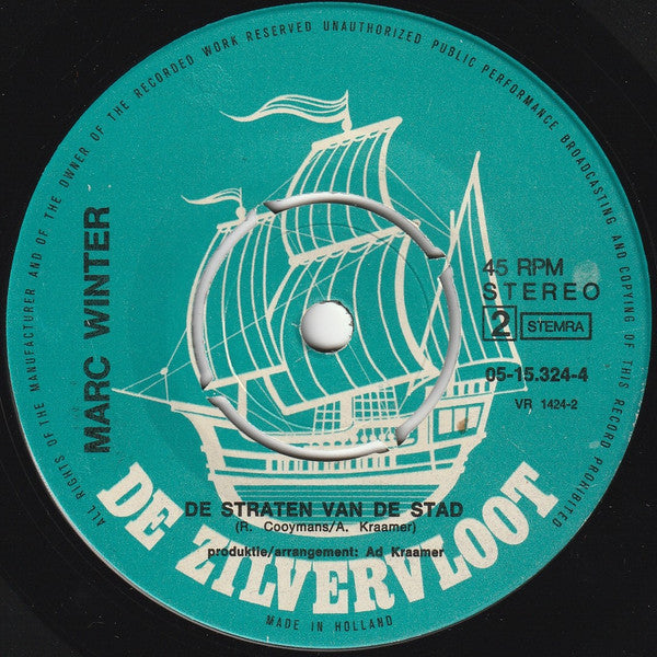 Marc Winter : De Heilsoldaat (7",45 RPM,Single)