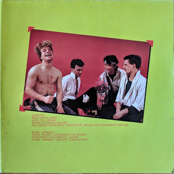 Abwärts : Der Westen Ist Einsam (LP,Album)