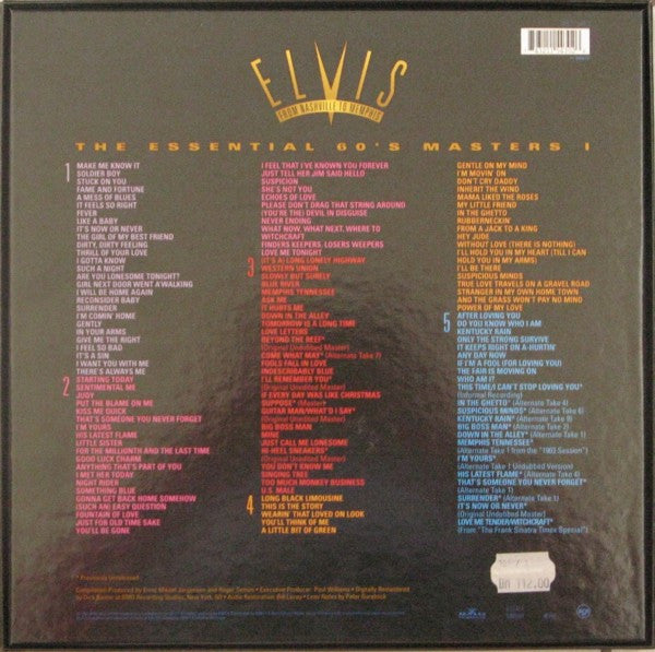 Elvis Presley : From Nashville To Memphis - The Essential 60's Masters I (Compilation,Remastered)
