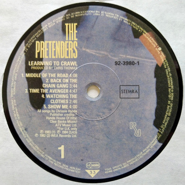 The Pretenders : Learning To Crawl (LP, Album)