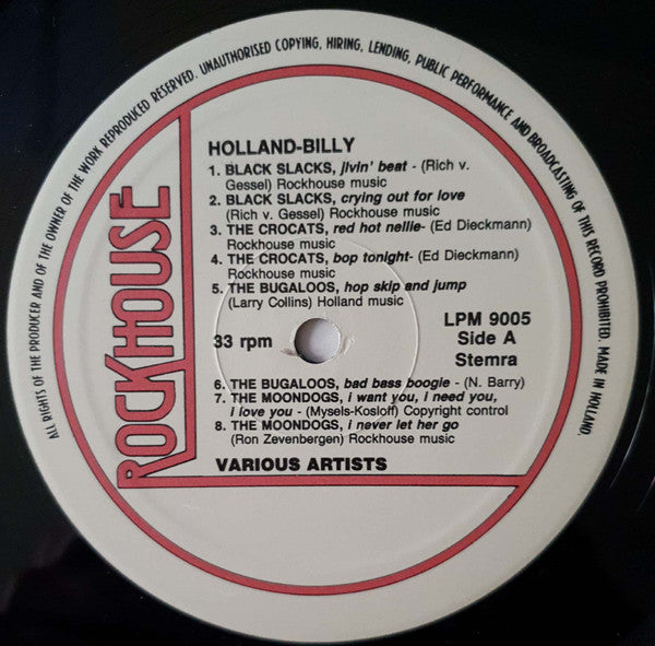 Various : Holland Billy (LP,Compilation)