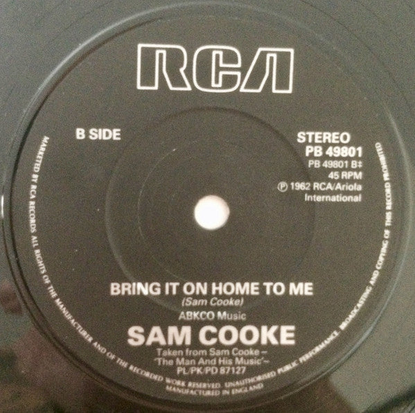 Sam Cooke : Twistin' The Night Away (7")