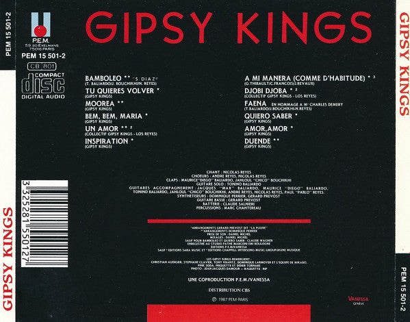 Gipsy Kings : Gipsy Kings (Album)