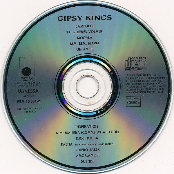 Gipsy Kings : Gipsy Kings (Album)
