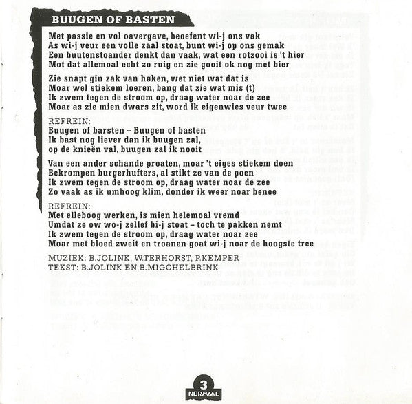 Normaal : Buugen Of Basten (Album)