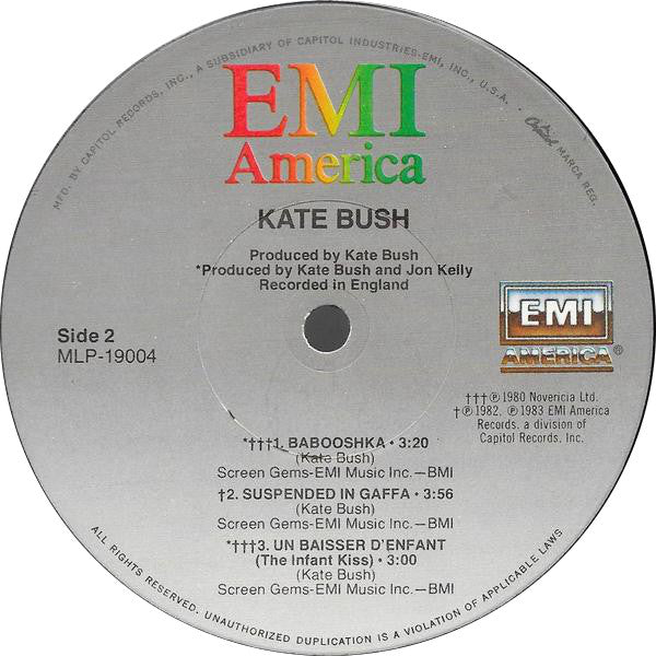 Kate Bush : Kate Bush (LP,Mini-Album,Compilation,Stereo)