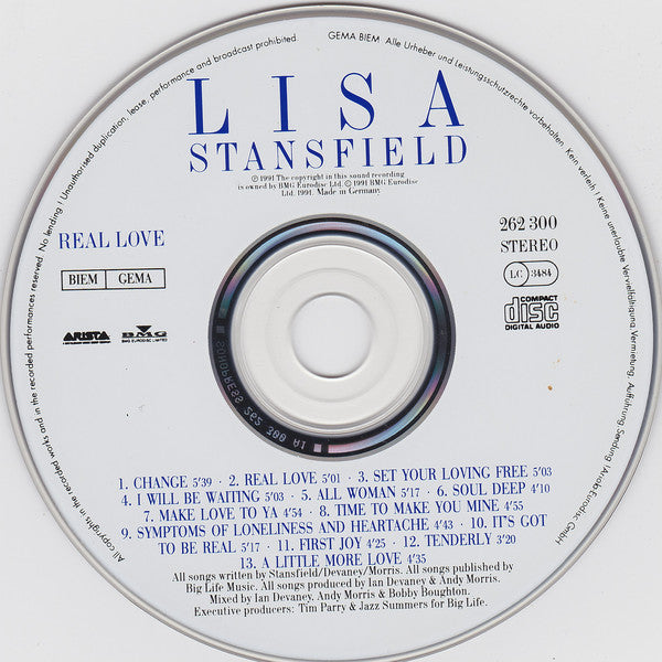 Lisa Stansfield : Real Love (Album)