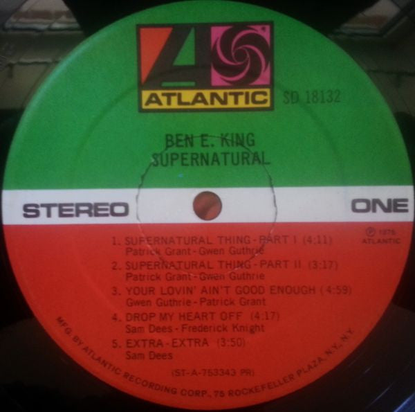 Ben E. King : Supernatural (LP,Album)