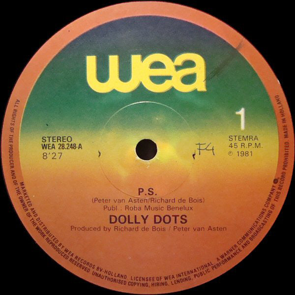 Dolly Dots : P.S. (12",45 RPM,Maxi-Single)