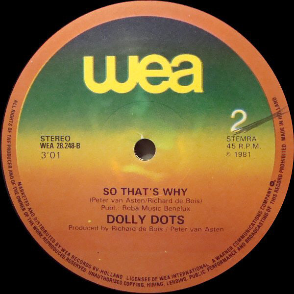 Dolly Dots : P.S. (12",45 RPM,Maxi-Single)