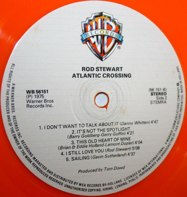 Rod Stewart : Atlantic Crossing (LP,Album,Limited Edition,Reissue)