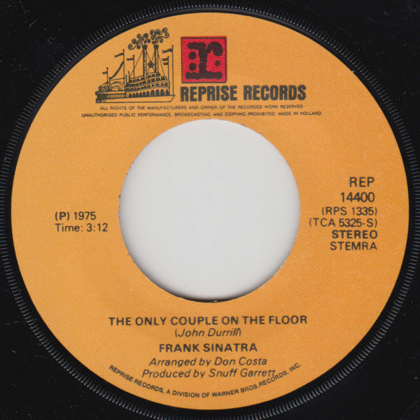 Frank Sinatra : I Believe I'm Gonna Love You (7",45 RPM,Single)